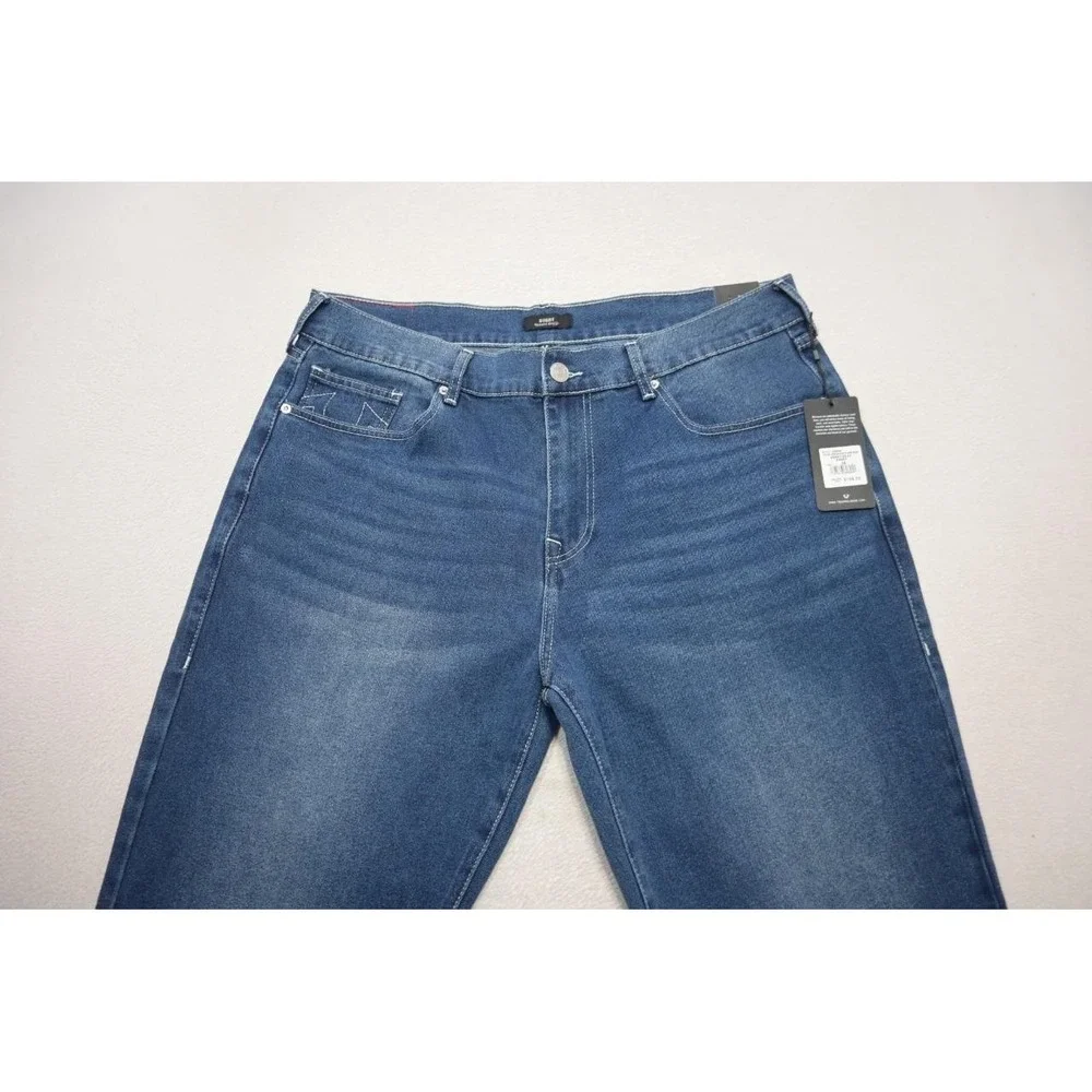 True Religion Jeans Bobby‎ Relaxed Baggy Stretch Mens Size 38 x 32 NWT $159